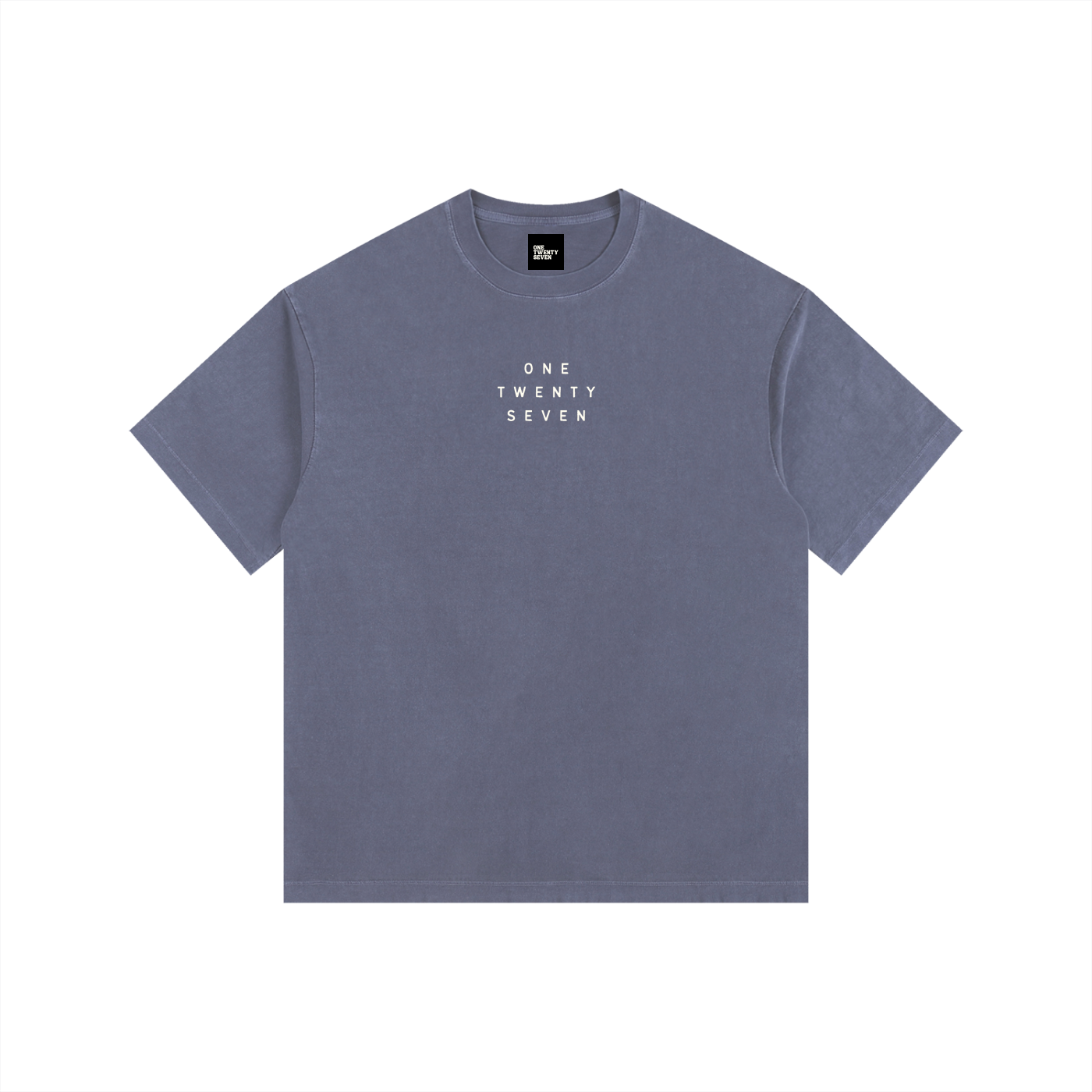 Vintage Washed Oversized 127 T-Shirt