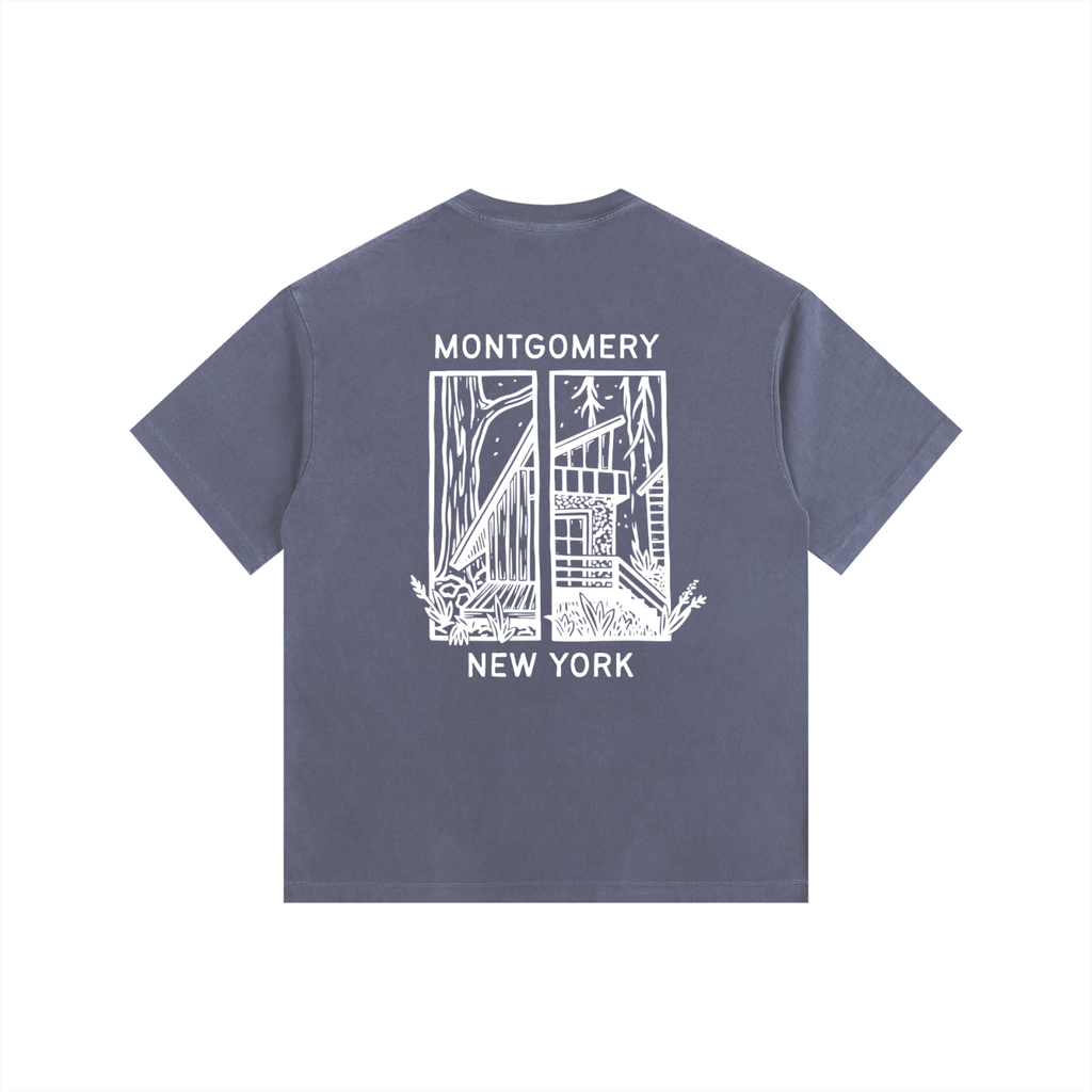 Vintage Washed Oversized 127 T-Shirt