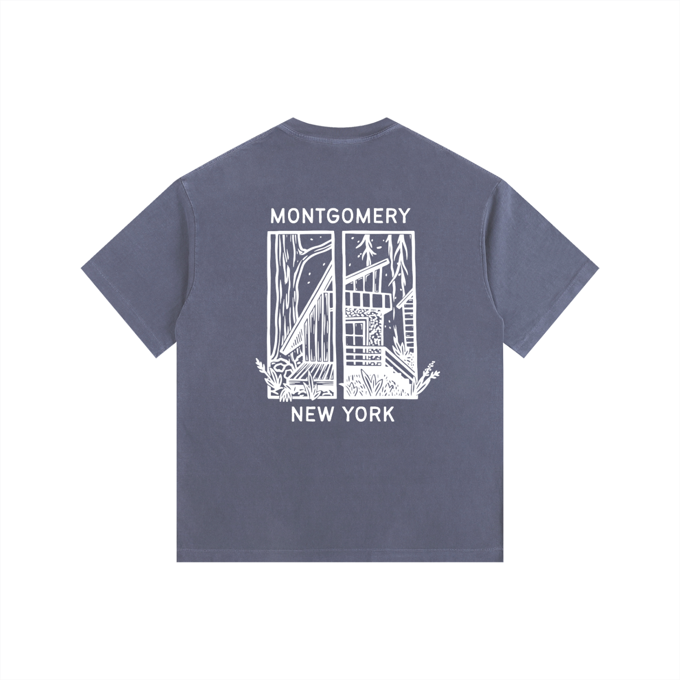 Vintage Washed Oversized 127 T-Shirt