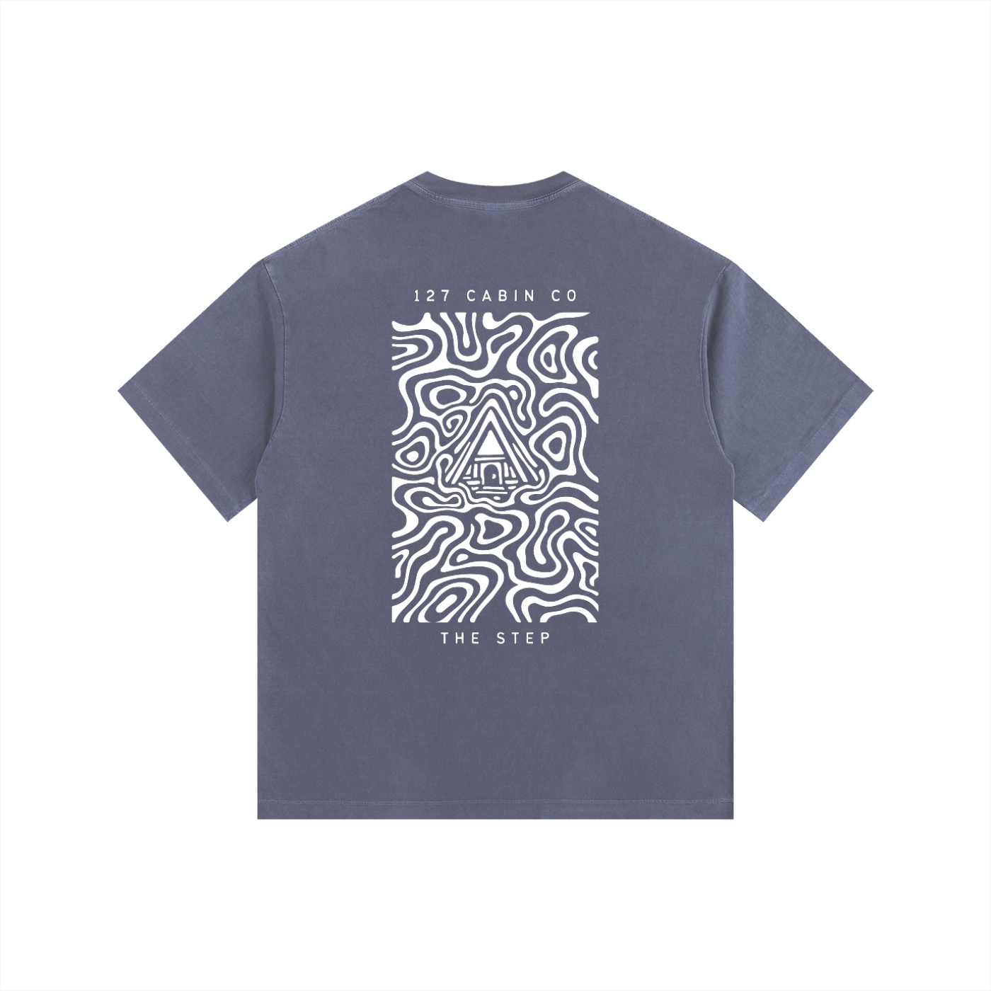 Vintage Washed Oversized `127 T-Shirt